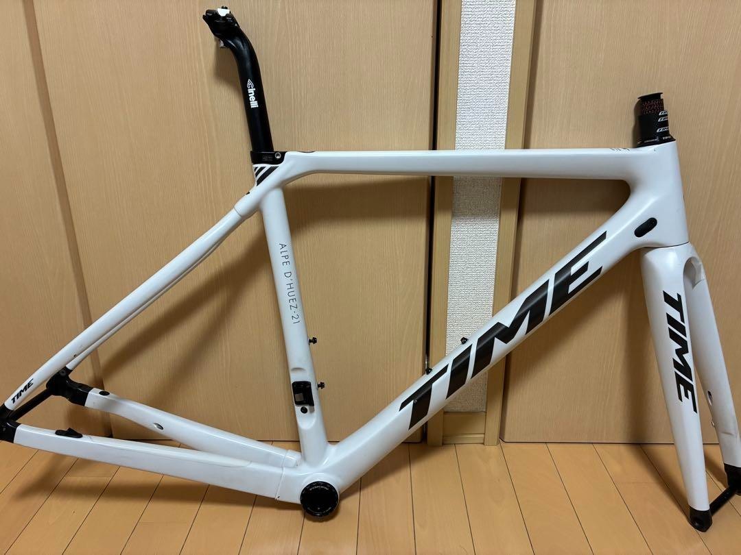 Time Alpe D Huez 21 Frame Xs Size white Free Shipping From Japan