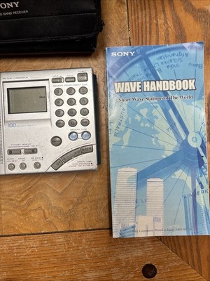 SONY ICF-SW7600GR PLL Synthesized Receiver FM-Stereo/SW/MW/LW