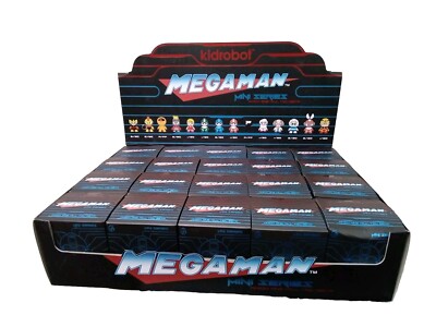Kidrobot Capcom Mega Man Mini Series Full Case Of 20 Sealed