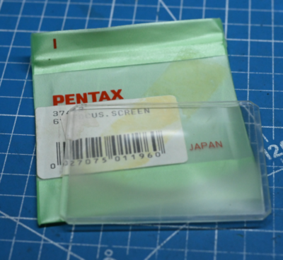Pentax 67 6x7 Replacement Fresnel Focus Screen w/microprism | eBay