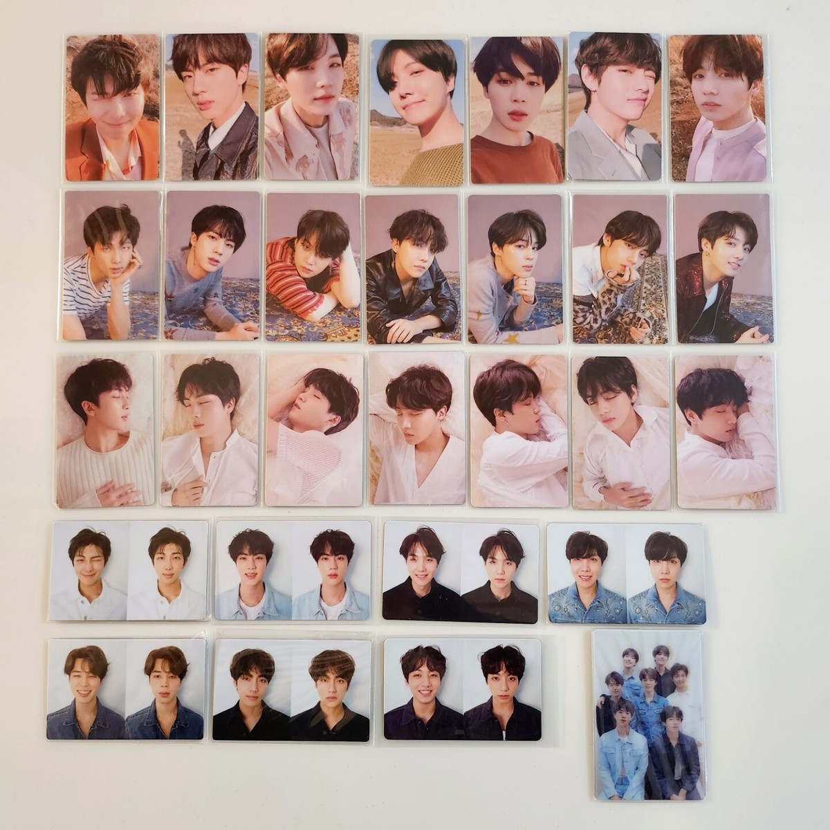BTS Love Yourself 'TEAR' Y O U R ver. Official Album Photo Cards