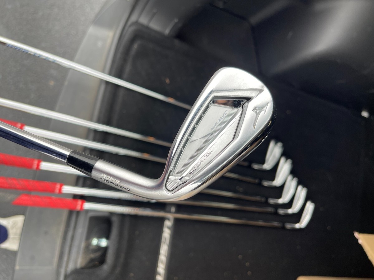 Mizuno JPX 919 Golf Club Hot Metal Irons Set, 6.0 Project X Shafts