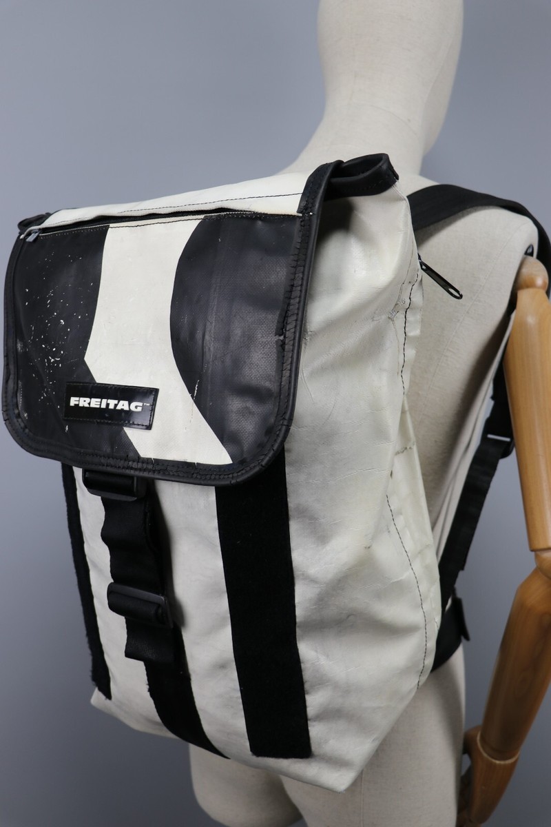 FREITAG VINTAGE RARE BONANZA Authentic CLASSIC Black/White