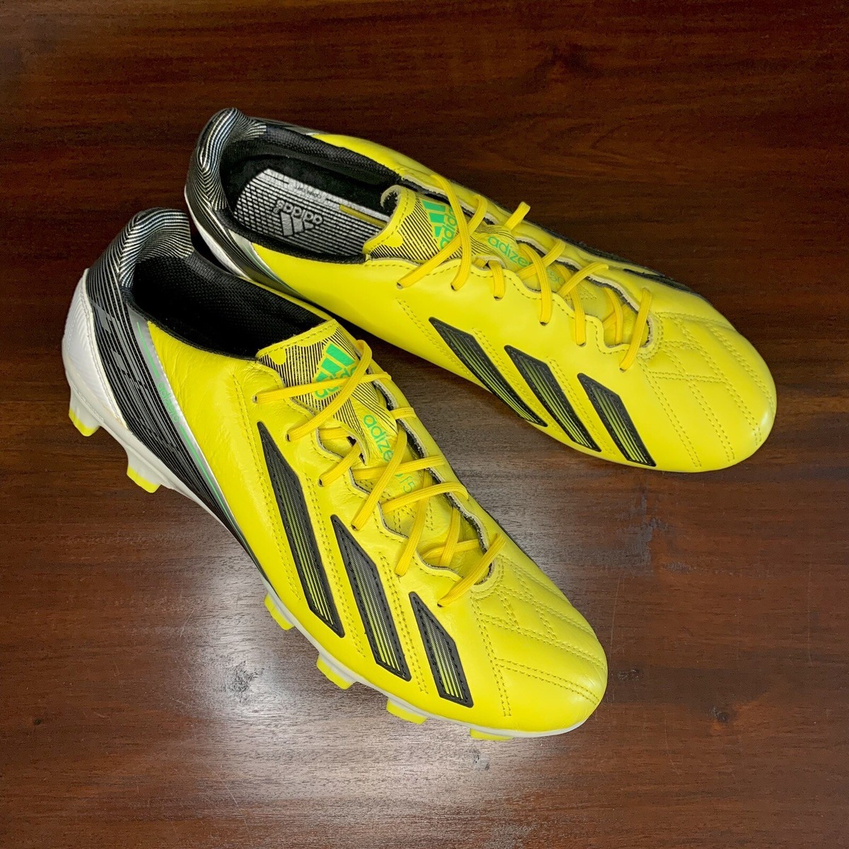 Adidas F50 Adizero HG LEATHER US 8 UK 7.5 Football/Soccer | eBay