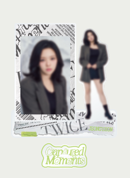 TWICE JAPAN SEASON'S GREETINGS 2026 “CAPTURED MOMENTS” PHOTO STAND