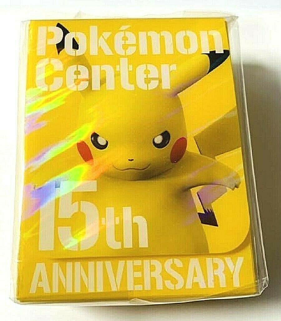 Pokemon Center 15th Anniversary Limited Deck Case Pikachu Japanese