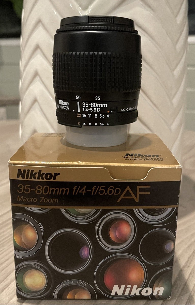 Nikon Zoom-NIKKOR 35-80mm f/4.0-5.6 AF-D D AF Lens for sale online