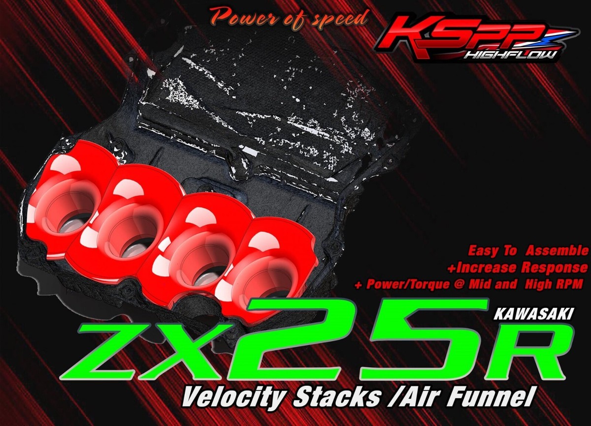 Velocity Stack KAWASAKI Zx25r Air Intake Funnel | eBay