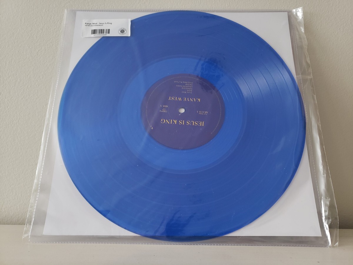 Kanye West Jesus Is King Vinyl Album Color: BLUE 602508464669