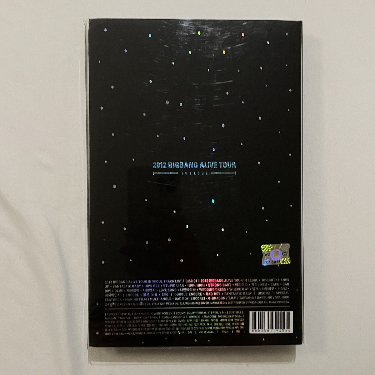 BIGBANG 2012 ALIVE Tour in Seoul Concert DVD | KPop Korean Music