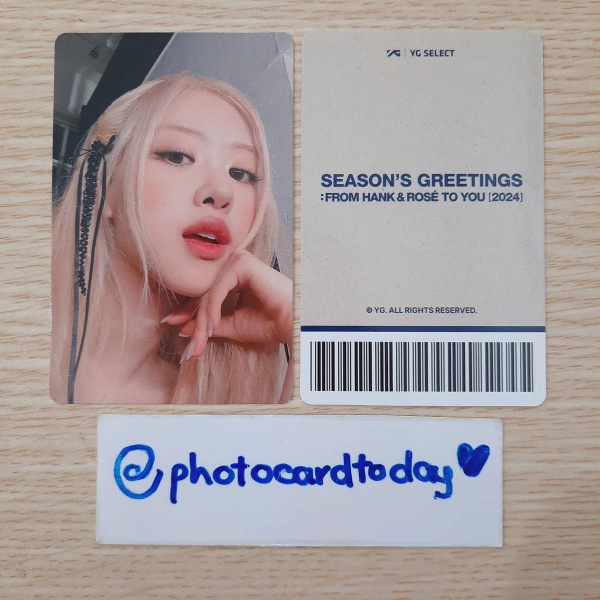 BLACKPINK ロゼ ハンク ROSÉシーグリ フォトフレーム セット BLACKPINK