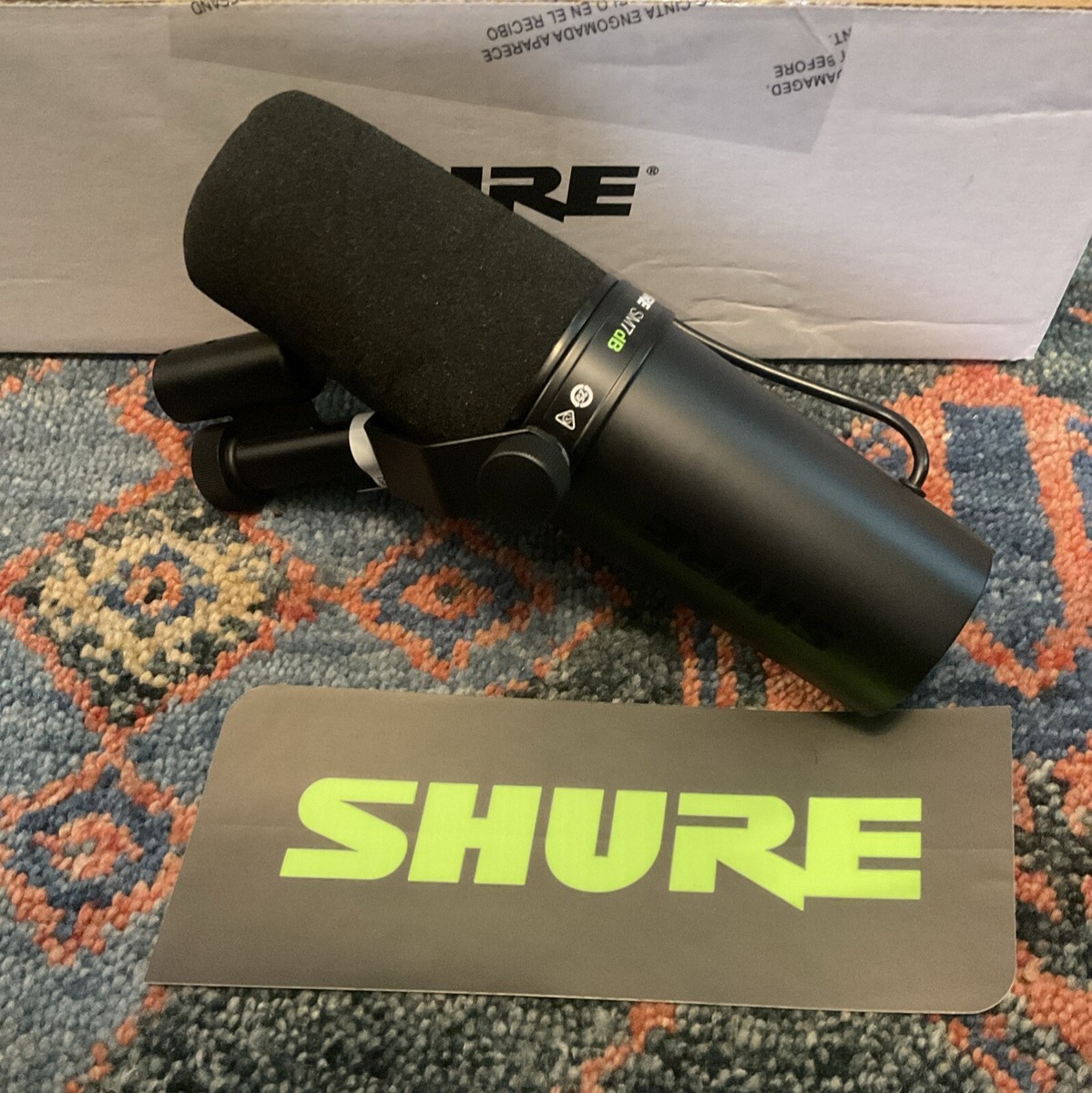 Shure SM7dB Cardioid Dynamic Vocal Microphone 741477768870| eBay