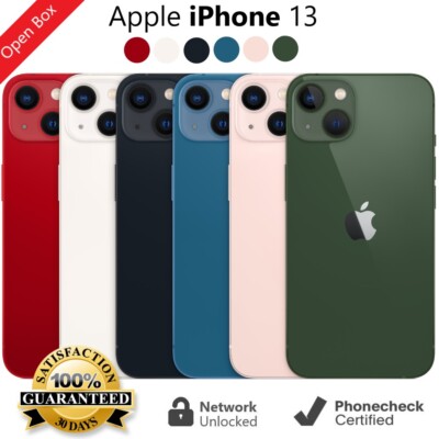 Apple iPhone 13 - 128GB | 256GB (Unlocked) AT&T Verizon T-mobile