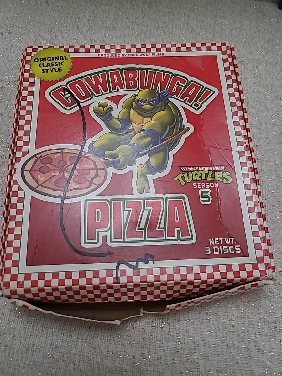 Teenage Mutant Ninja Turtles Season 5 DVD 3 Disc Set Pizza Box | eBay