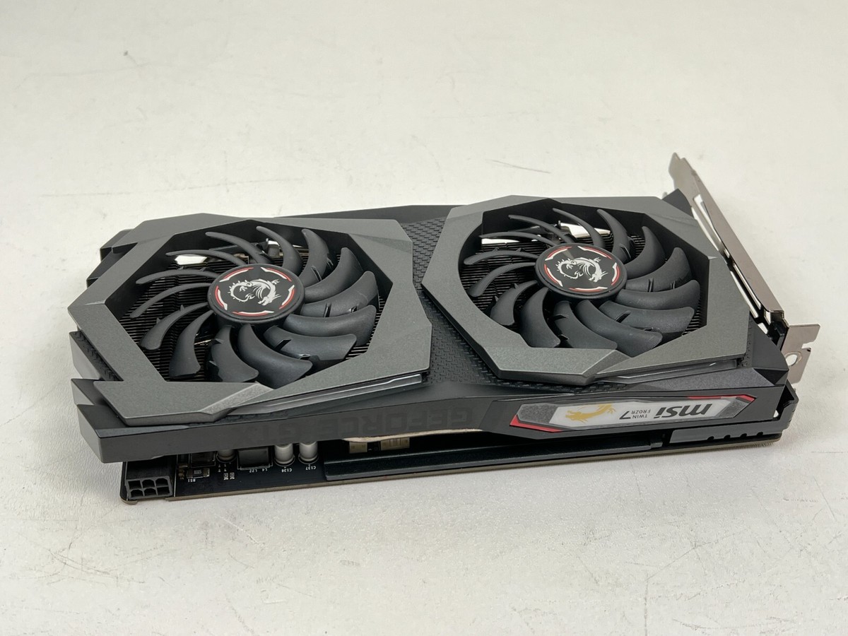 MSI GeForce GTX 1650 SUPER GAMING X 4GB GDDR6 TWIN FROZR 7 Video