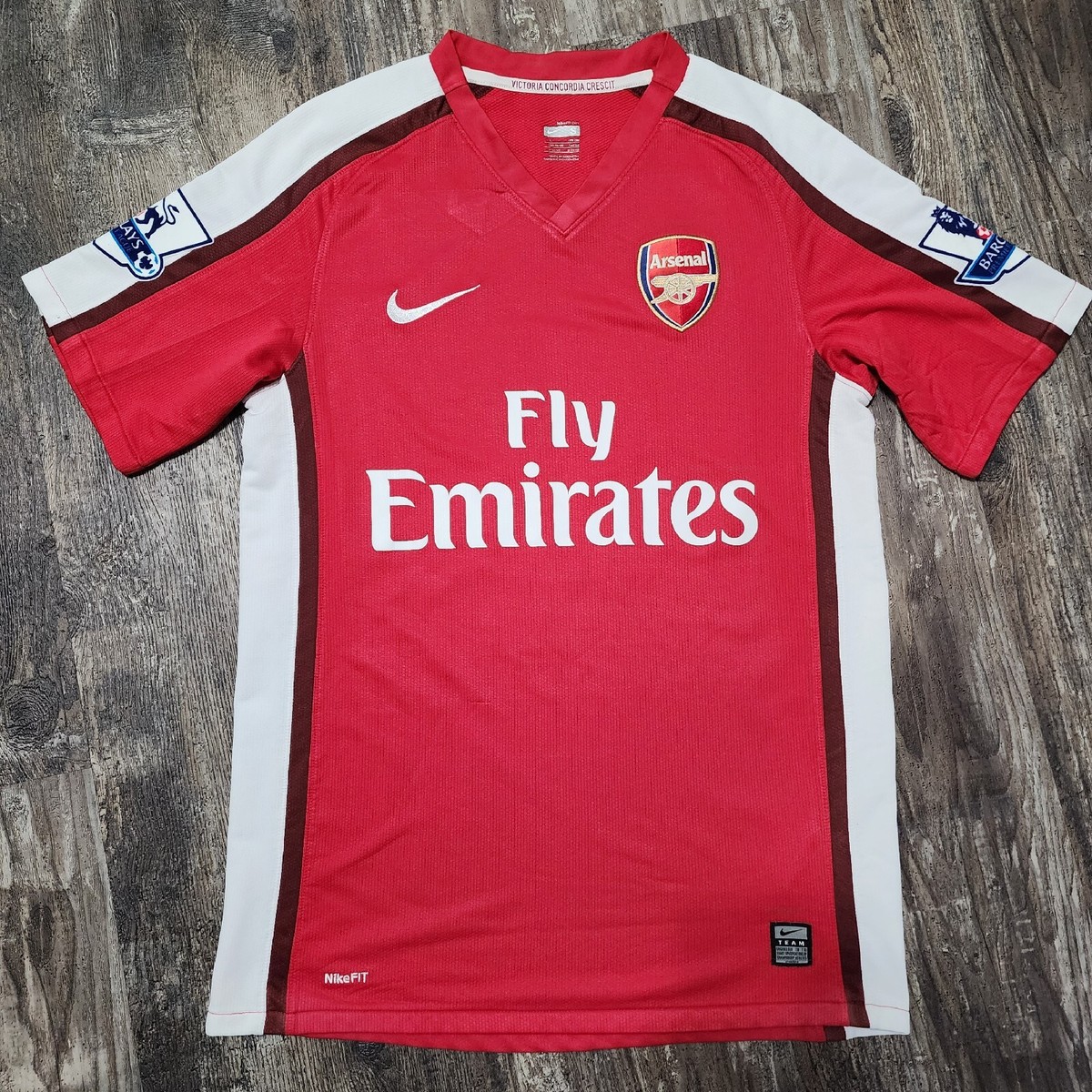 2008 Nike Arsenal Home Soccer Cesc Fabregas Men S London England