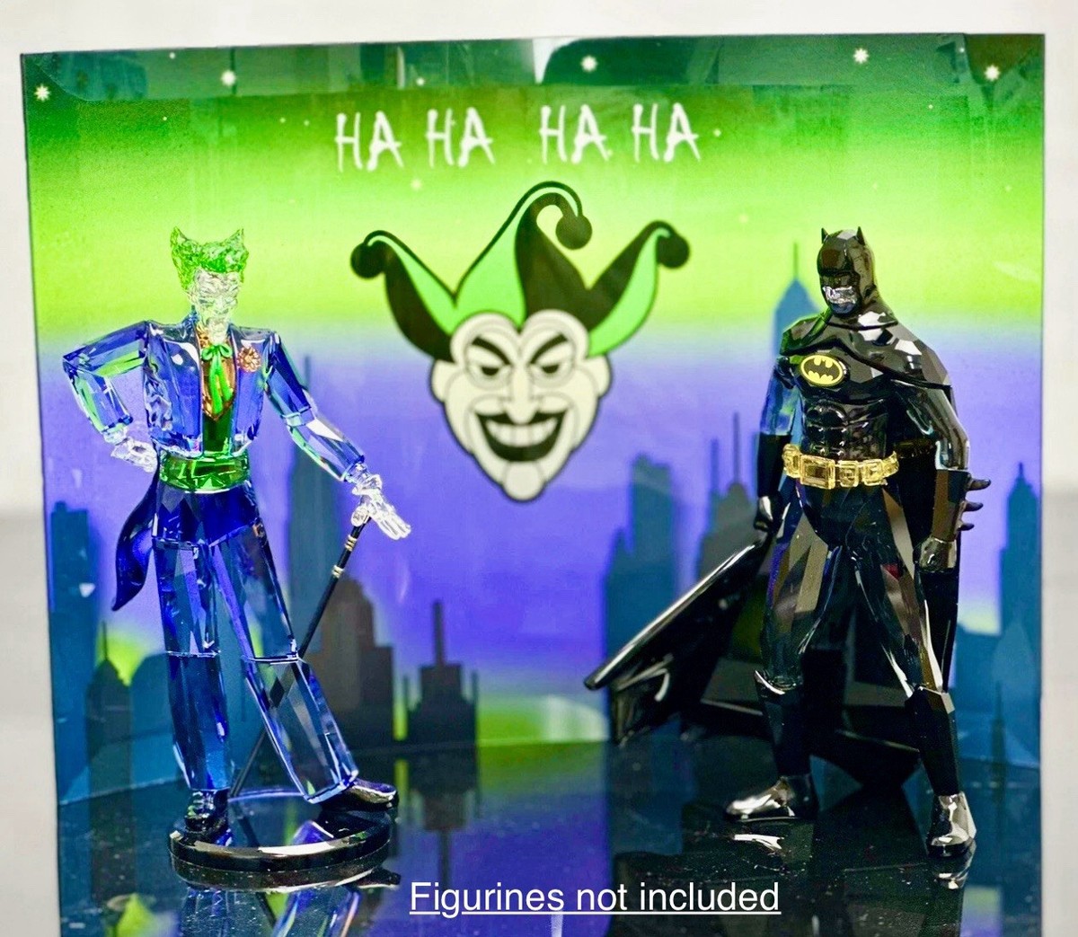 Swarovski Batman joker Crystal Display Read Description | eBay