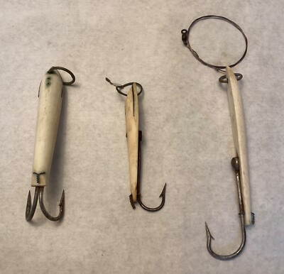 VINTAGE Japan made Bone Tuna Fishing Lure LOT OF 3 ORIGINAL | eBay