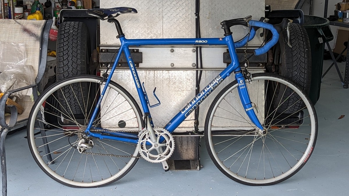 Cannondale R800 CAAD4 Blue 66cm frame Extra Large Tall Stored 20