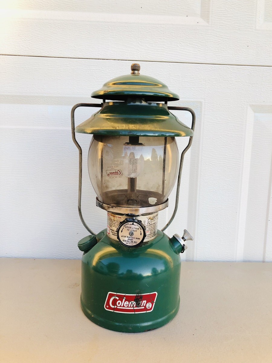 Vintage Coleman Green Single Mantle Lantern Model 200A700 2/81 | eBay
