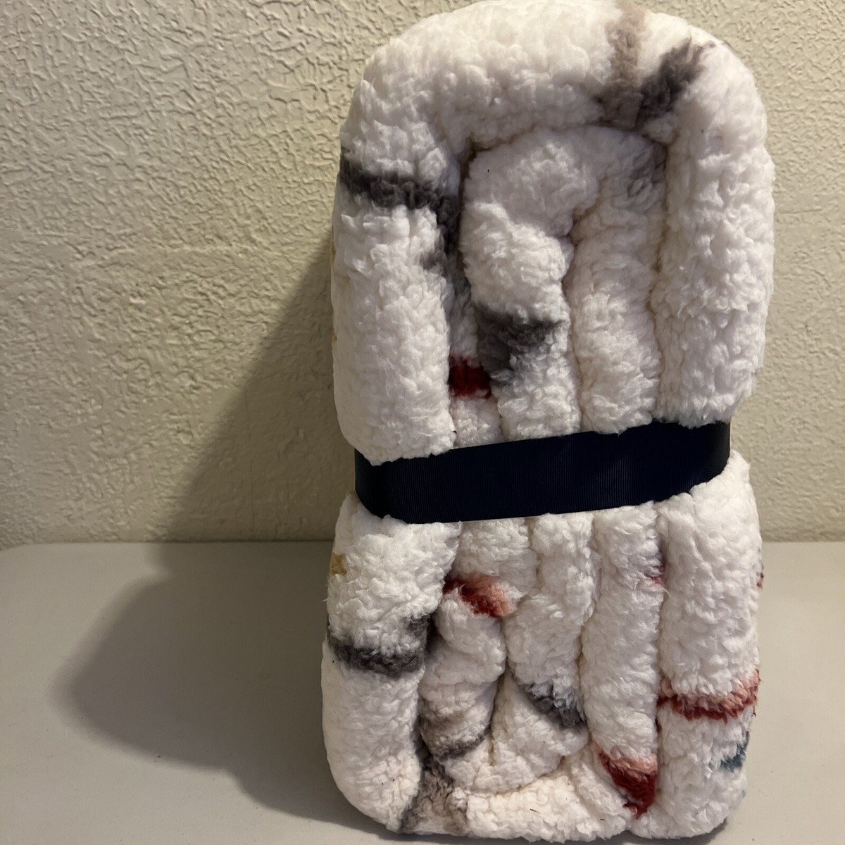 Pendleton Twin Blanket 66”X92” White Sand Multi 100% Polyester NEW