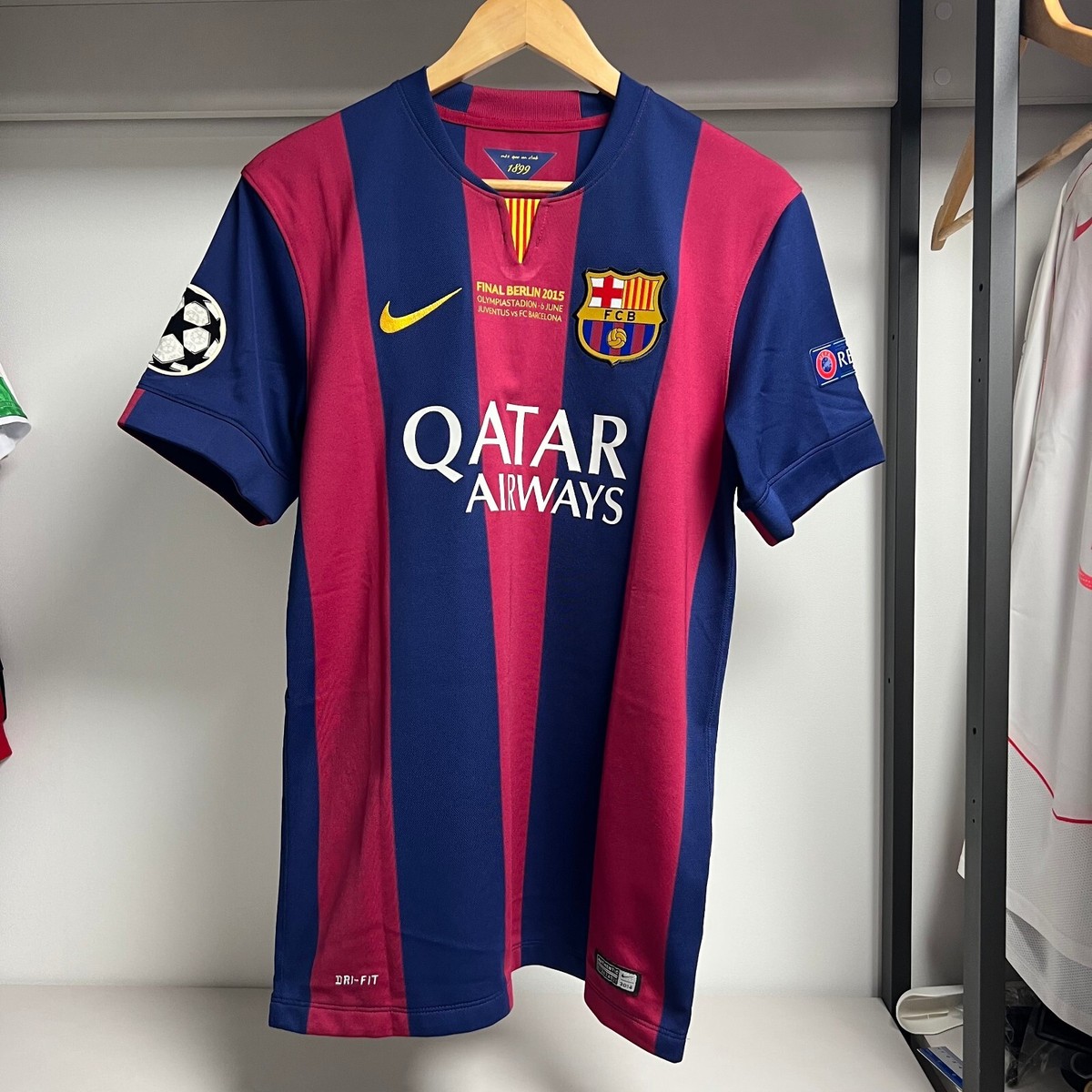 2014-15 Nike Barcelona Home 10. Messi Football Shirt Soccer Jersey