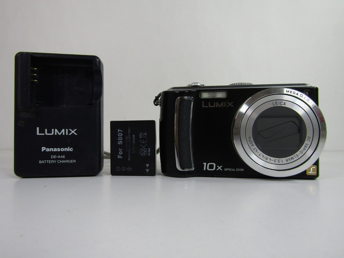 Panasonic LUMIX DMC-TZ5 9.1MP Digital Camera Black | eBay