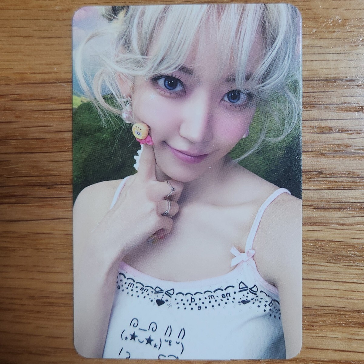 Sakura Official Photocard Le Sserafim 4th Mini Album Crazy Genuine