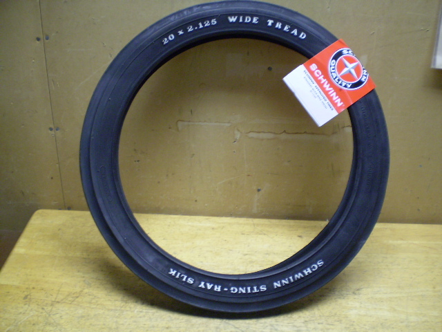 Schwinn Approved Raised WHITE LETTER 20x2.125 Stingray & Krate