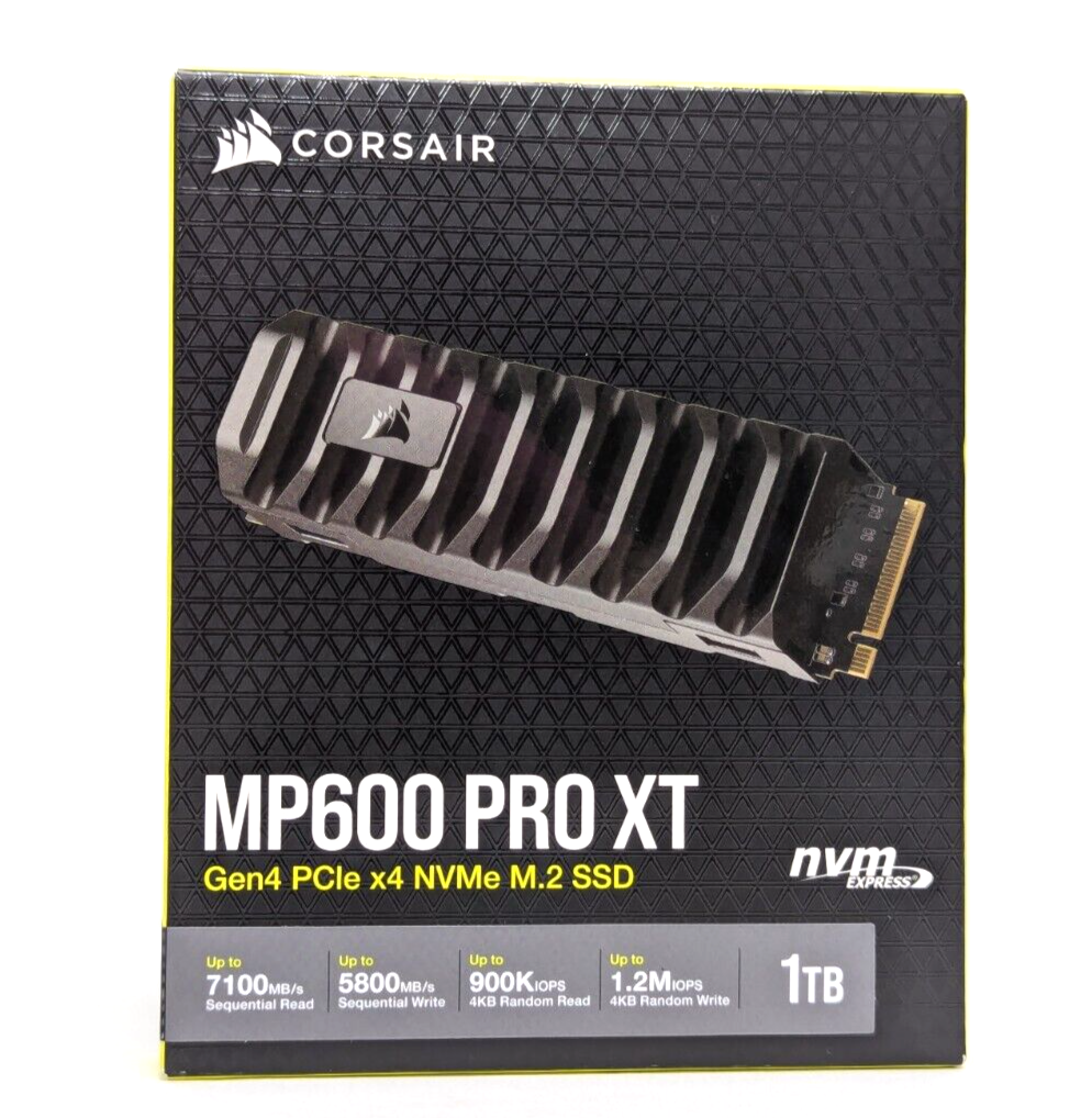 CORSAIR MP600 PRO XT 1TB M.2 NVMe PCIe Gen. 4 x4 SSD CSSD