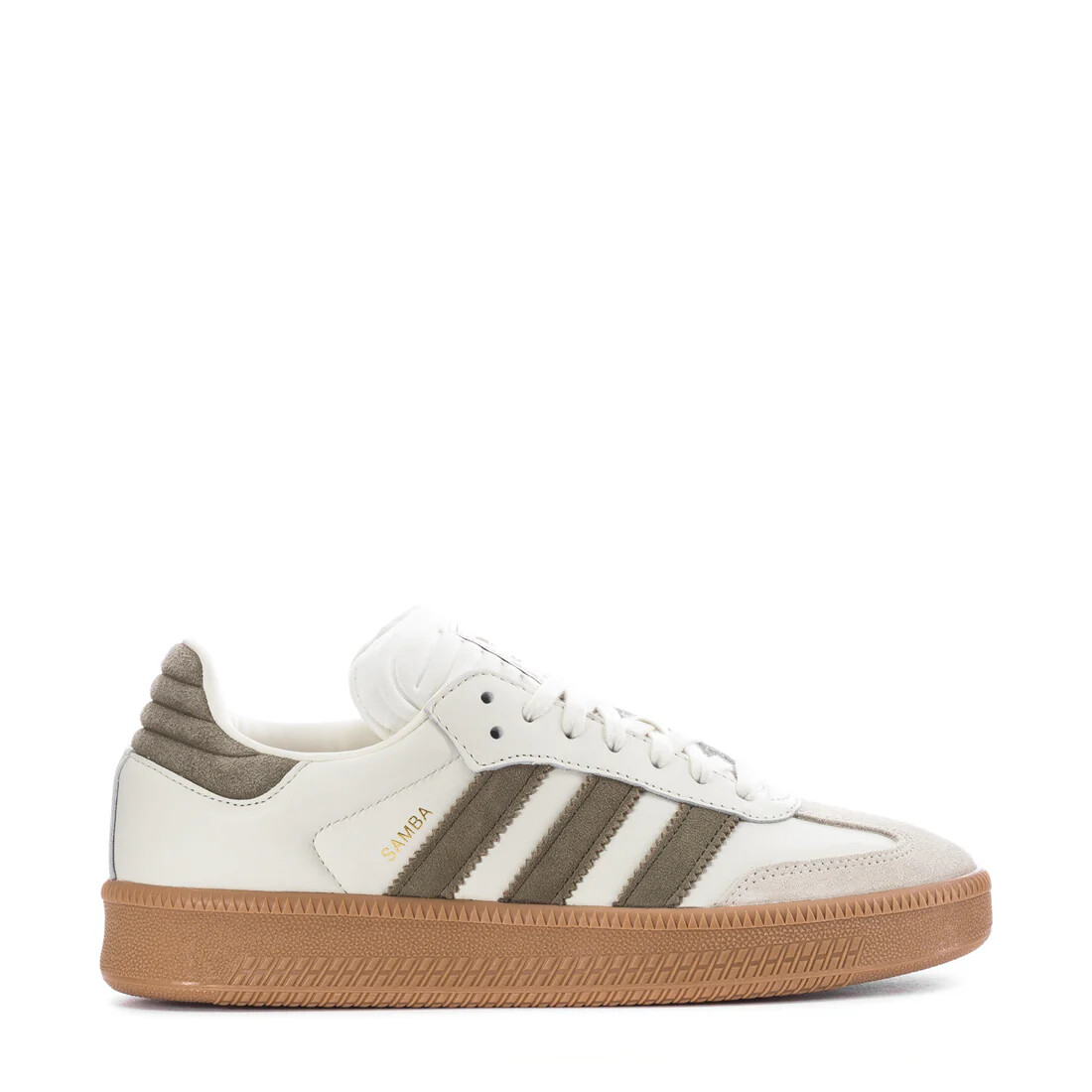 adidas Samba XLG Shoes JP9896 Ivory/Olive Strata/Gum Shoes | eBay