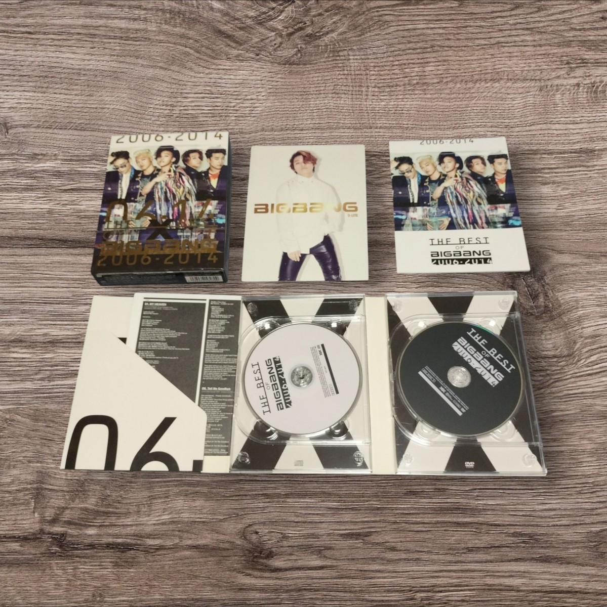 THE BEST OF BIGBANG 2006-2014 FIRST LIMITED w/sleeve case +