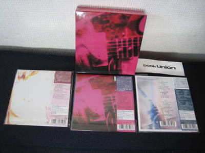 My Bloody Valentine Japan 3 Blue spec CD w Promo Box Bookmarker