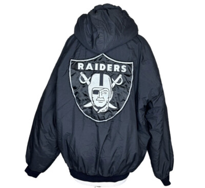Vintage Oakland LA Las Vegas Raiders Nike Starter Football Jacket
