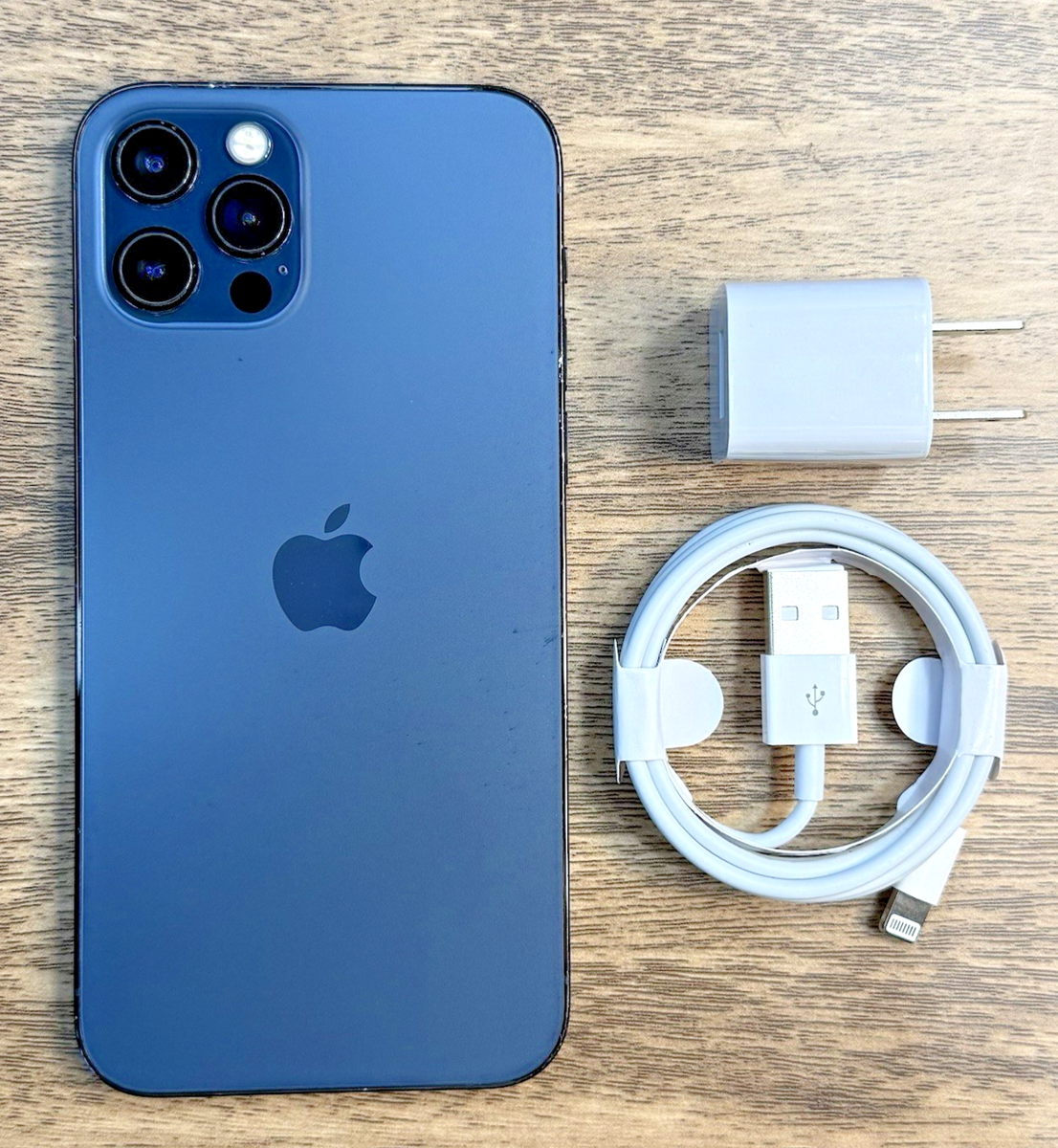 Apple iPhone 12 Pro Max - 128GB - Pacific Blue - Unlocked - Good