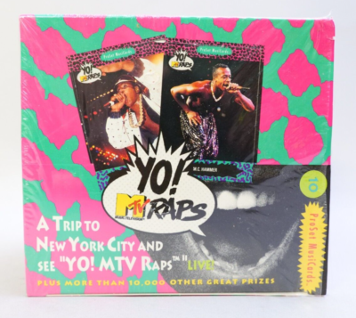 YO! MTV RAPS カードボックス 36パック 未開封 Yo! MTV Raps trading