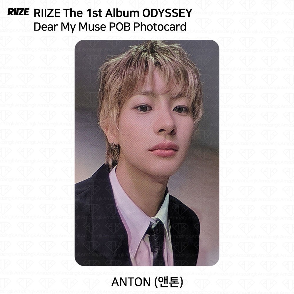 RIIZE The 1st Album ODYSSEY Dear My Muse POB Photocard KPOP K-POP