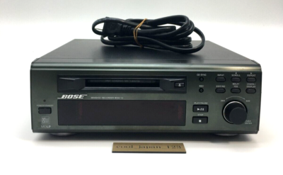 BOSE MDA-12 MD PLAYER RECORDER Bose Operating OKMINIDISC RECORDER