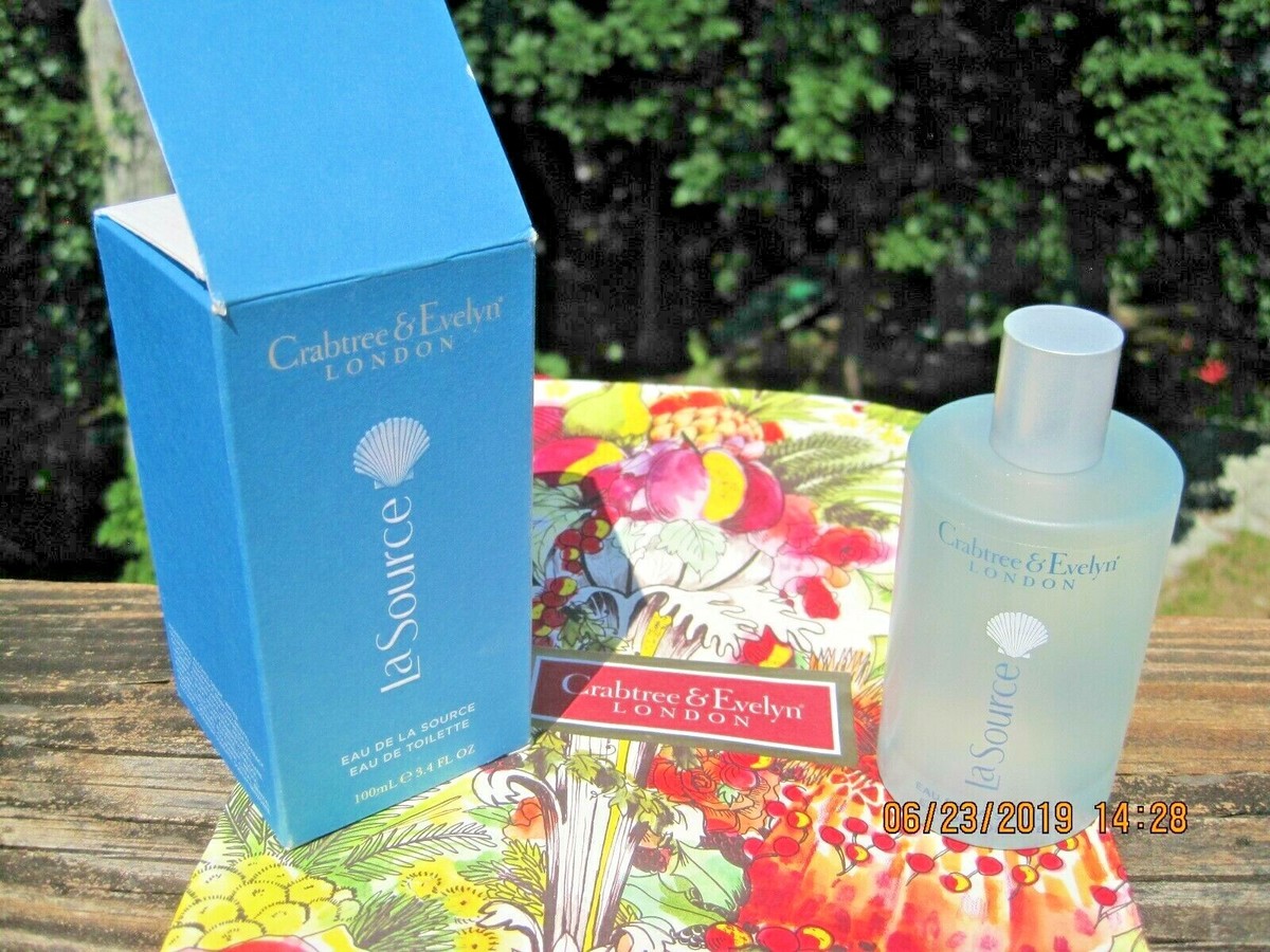 CRABTREE & EVELYN LA SOURCE EAU DE TOILETTE SPRAY 3.4 oz NEW OLD