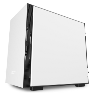 NZXT H210i White and Black PC Computer Mini Tower Case CA-H210I-W1