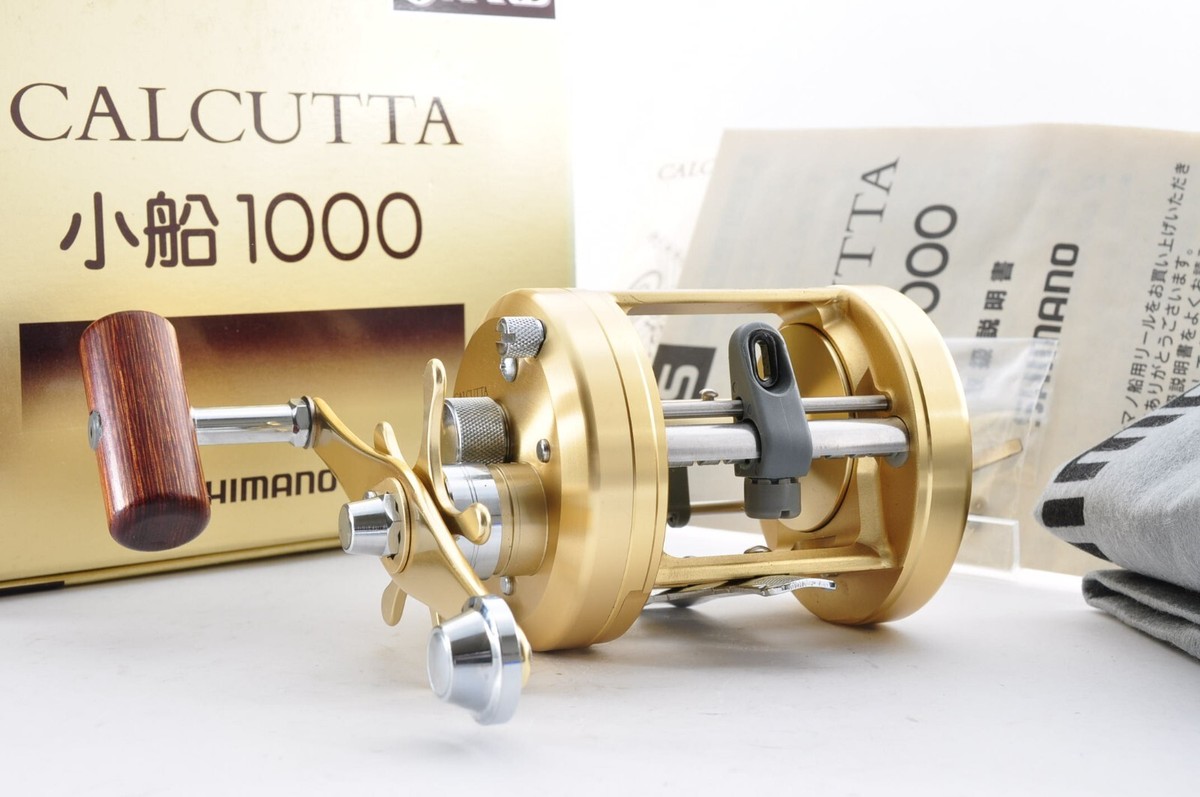 Shimano 95 CALCUTTA Kobune 1000 Right Handle Baitcasting Reel Very