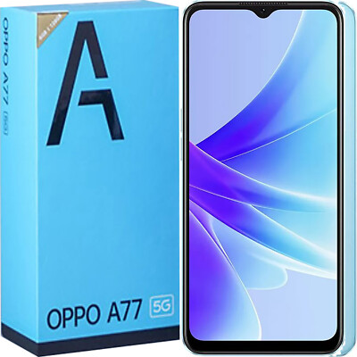 BNIB Oppo A77 5G Ocean Blue 128GB + 6GB Dual-SIM Factory Unlocked