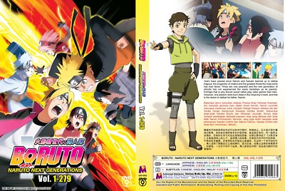 Boruto: Naruto Next Generations (VOL.1-279) ~ English Dubbed