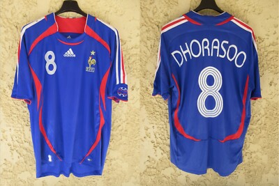 Maillot Equipe de FRANCE Adidas shirt DHORASOO 8 World Cup 2006