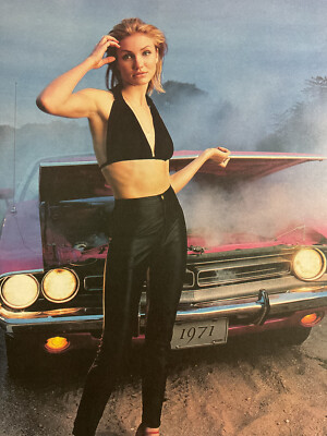 august 1996 Rolling Stone #741 Cameron Diaz sexy cover + Guinevere