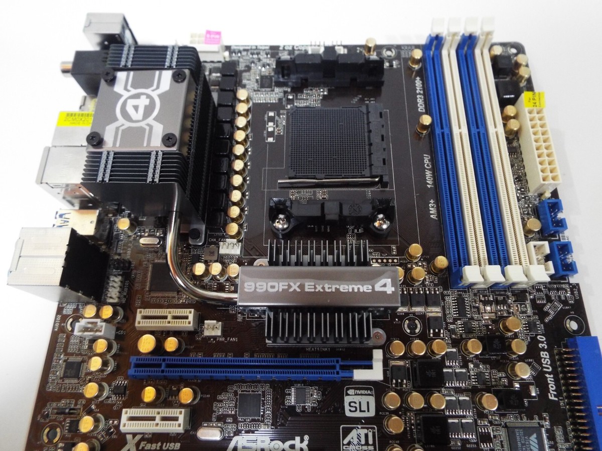 ASRock 990FX EXTREME4 AMD Socket AM3+ Gaming ATX Motherboard AMD