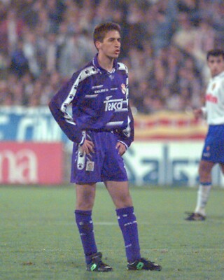 1994 1996 Real Madrid Hierro Kelme Retro Vintage Soccer Jersey Kit