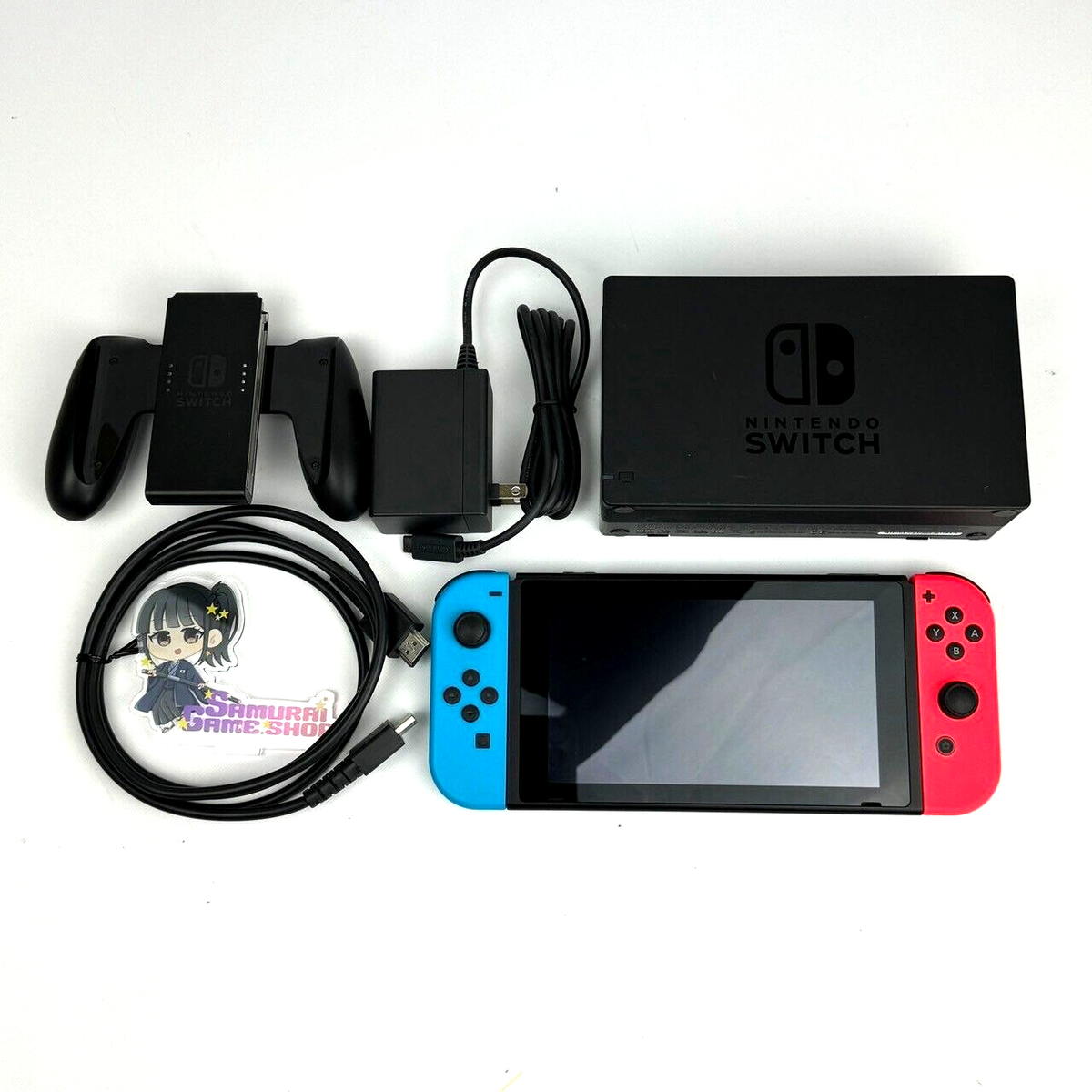 Nintendo Switch Console HAC-001 Joy Con Dock Grip Charger HDMI