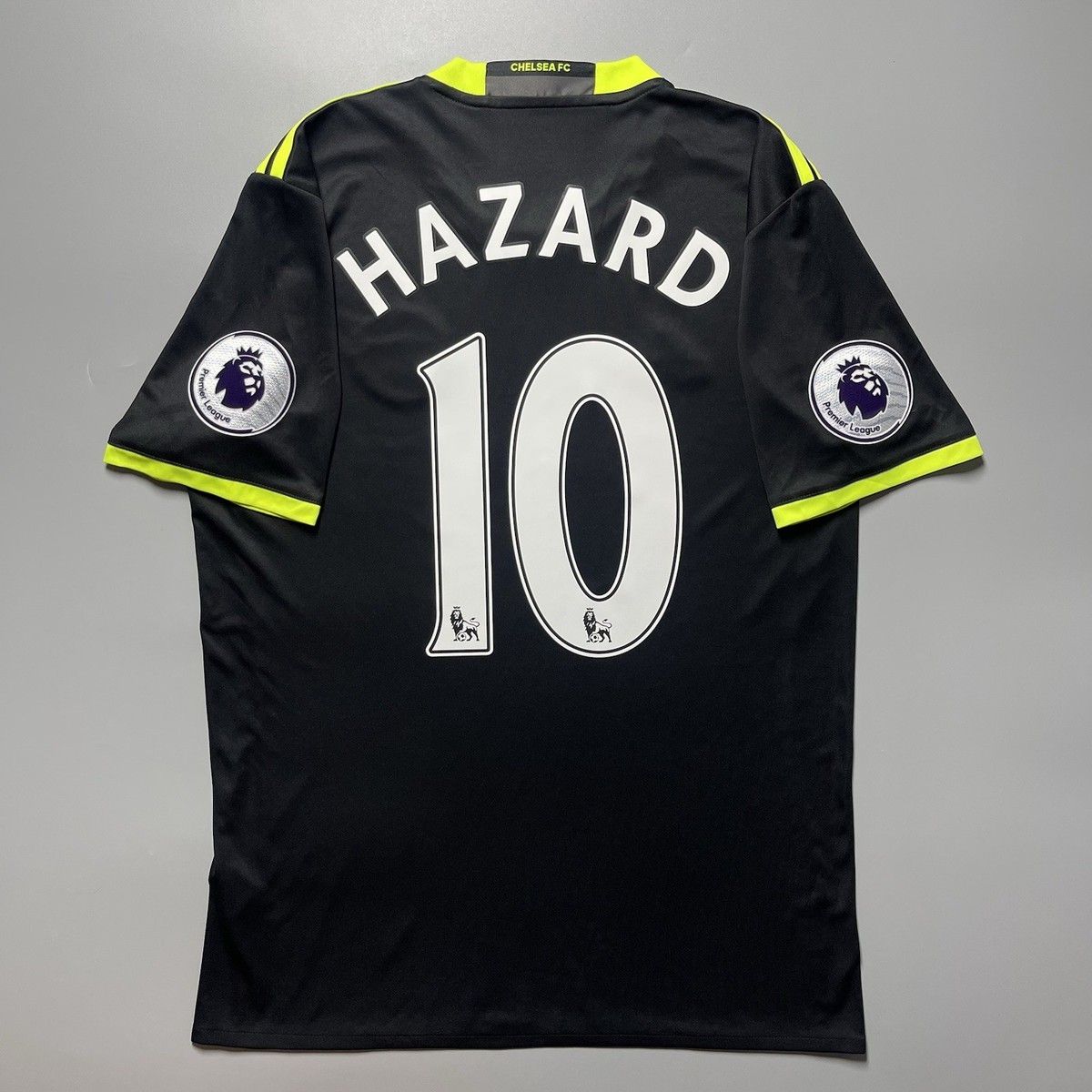 CHELSEA ADIDAS 2016/2017 FOOTBALL SOCCER AWAY JERSEY #10 HAZARD