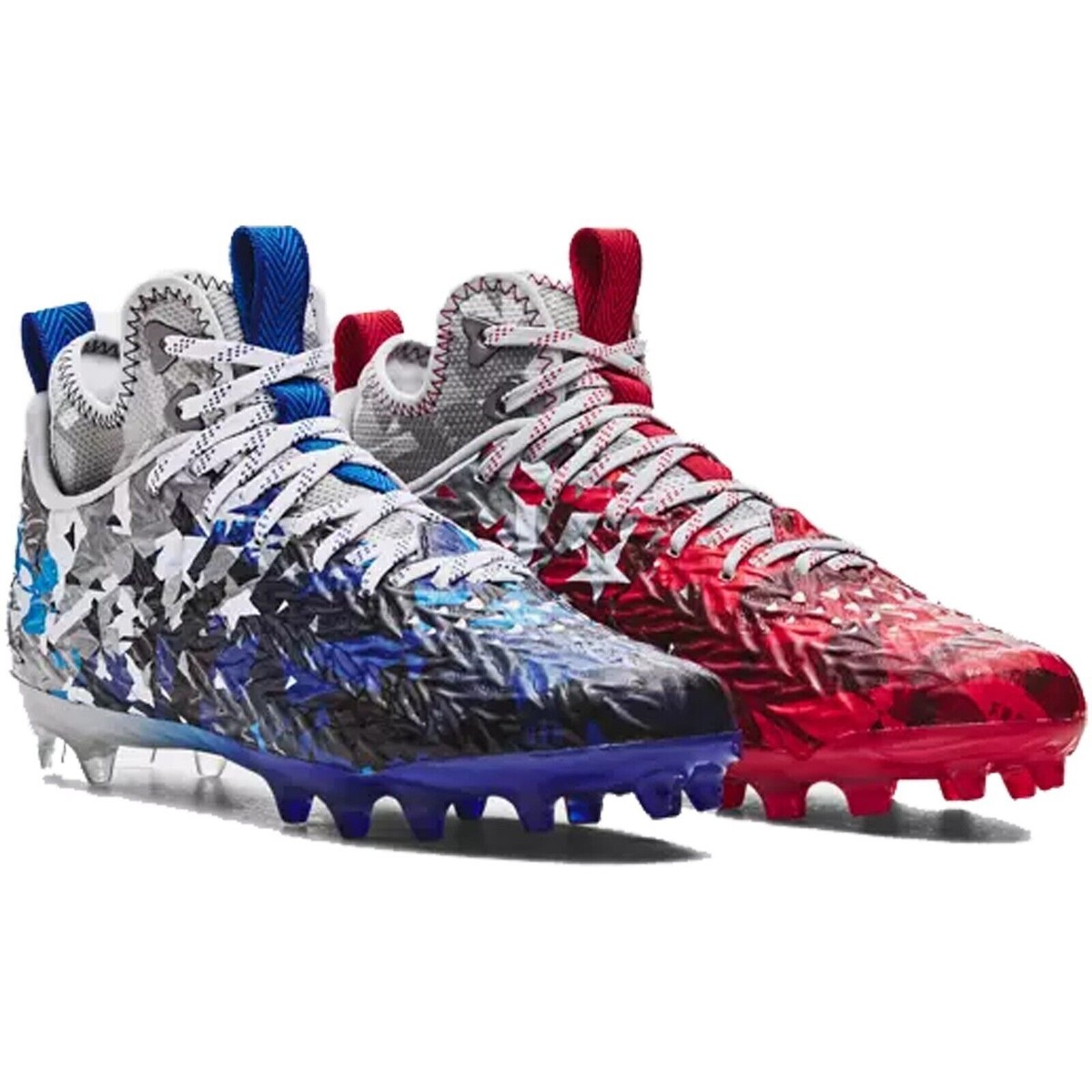 Under Armour Spotlight Clone MC LE 'USA' Football Cleats 3026335